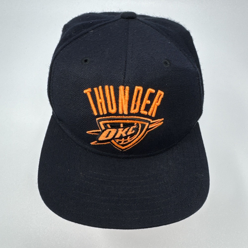 OKC Thunder Adidasโ NBA Ball Cap Hat Adjustable